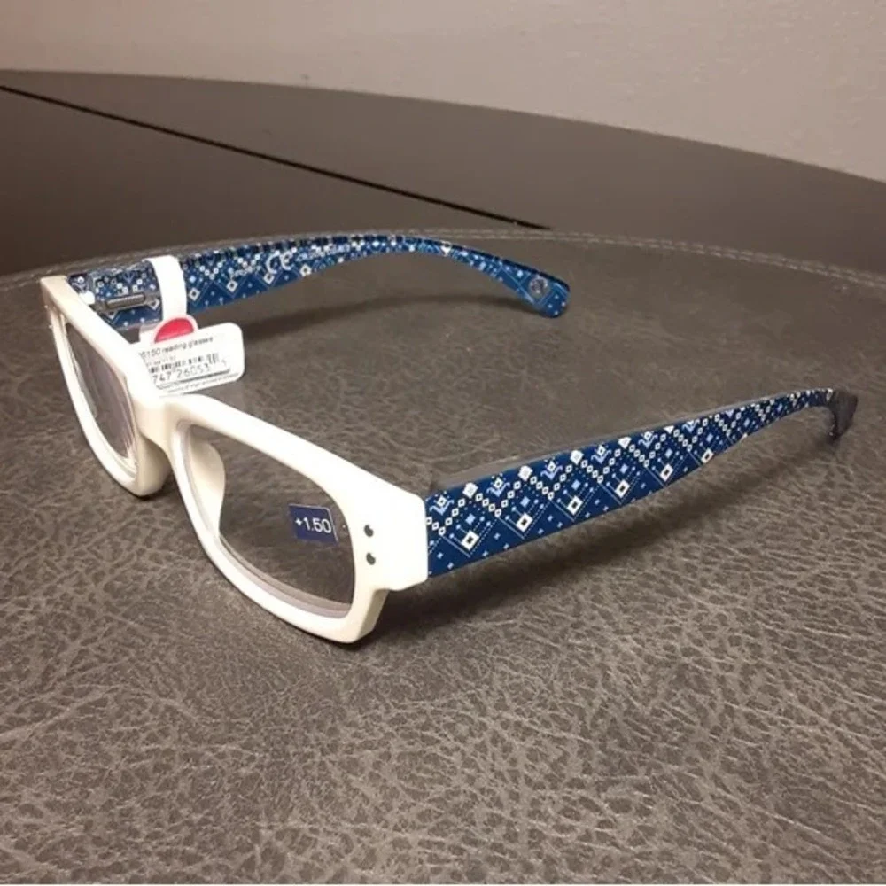 New Fair Isle PEEPERS BLUE LIGHT‎ FILTERING Readers +1.50